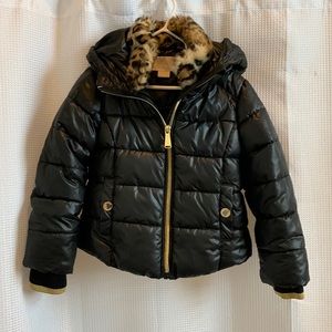 Michel Kors Kids Puffer Jacket Size 4T
